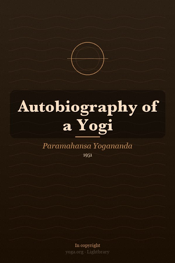 Cover: Autobiography of a Yogi