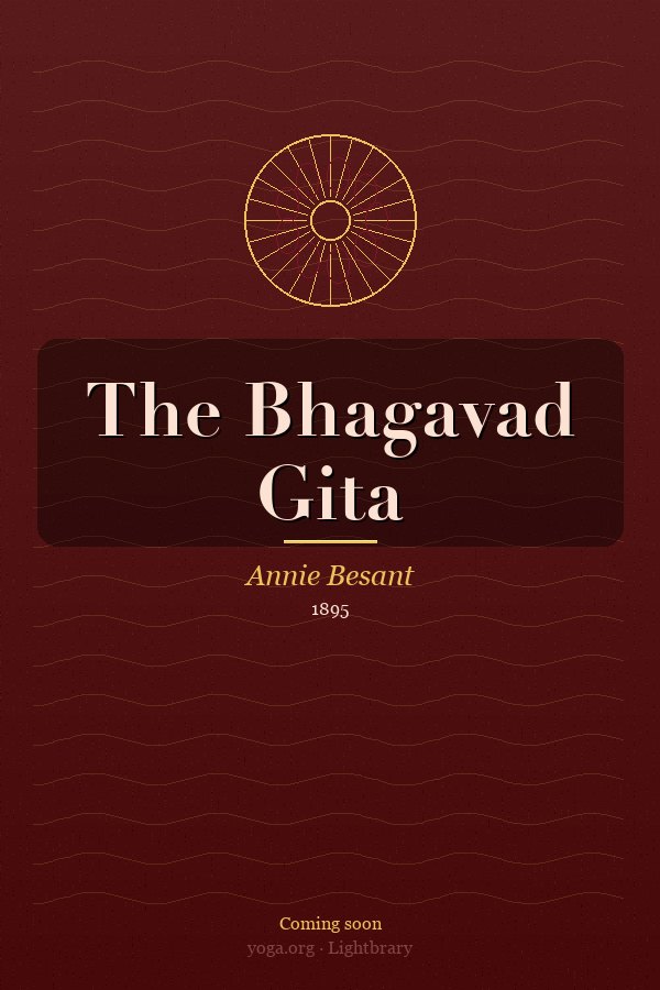Cover: The Bhagavad Gita