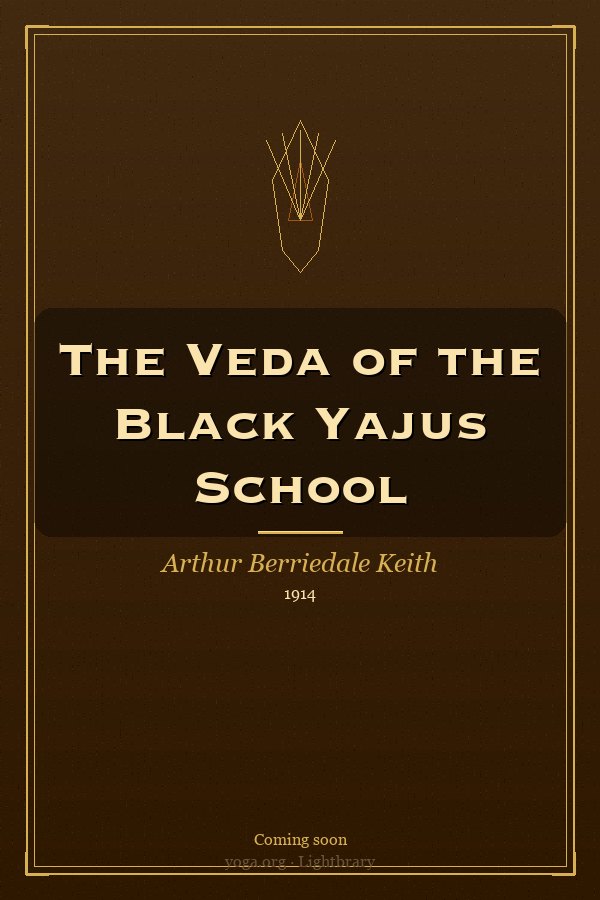 Cover: The Veda of the Black Yajus School