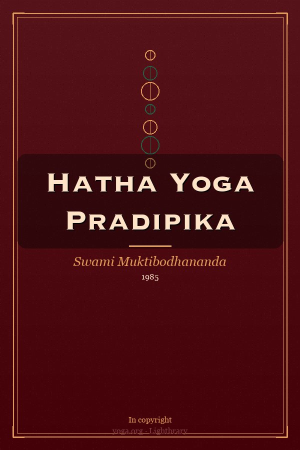 Cover: Hatha Yoga Pradipika