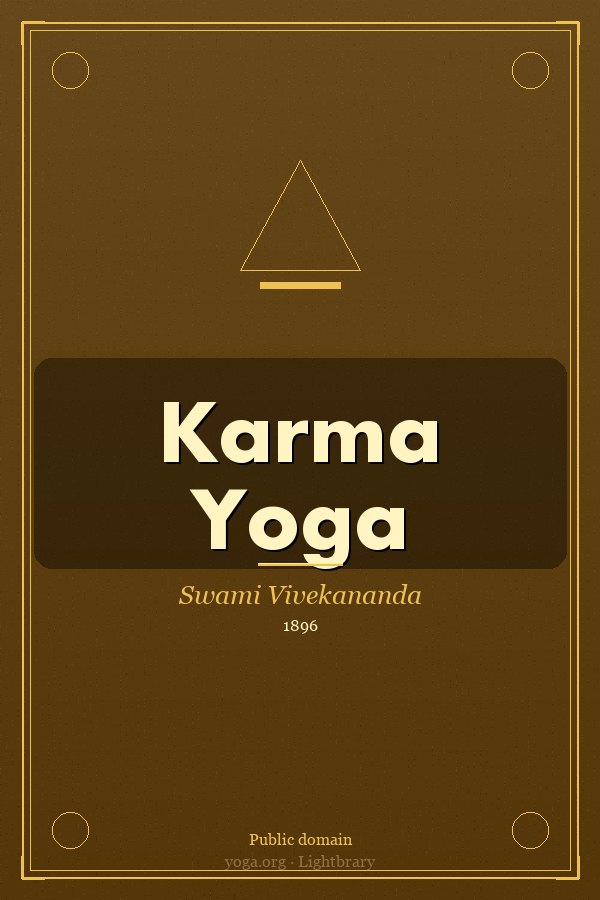 Cover: Karma Yoga