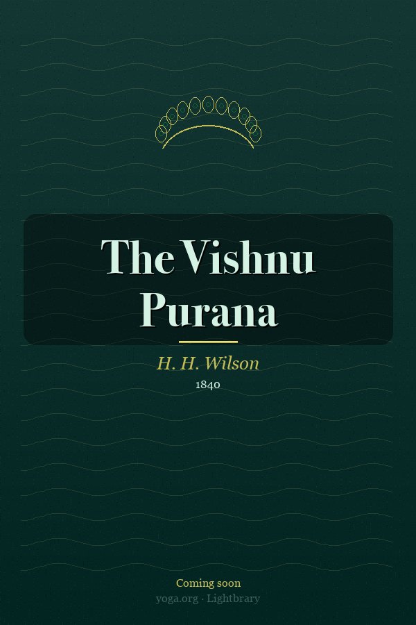 Cover: The Vishnu Purana
