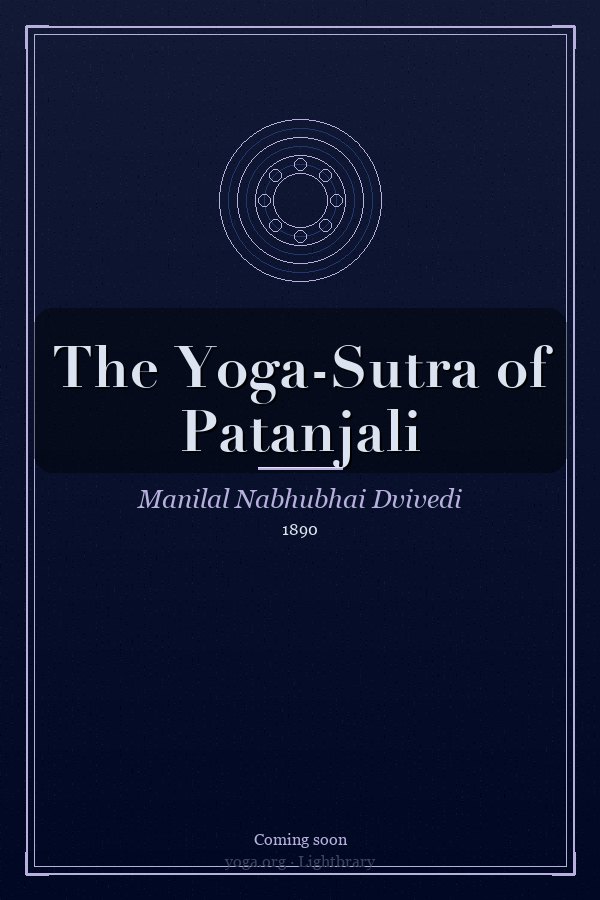 Cover: The Yoga-Sutra of Patanjali