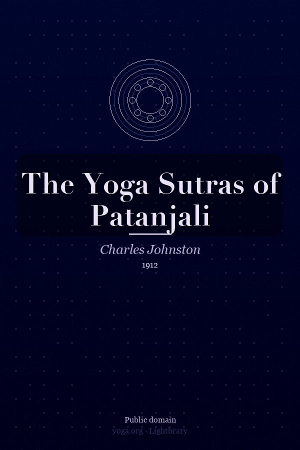 Cover: The Yoga Sutras of Patanjali
